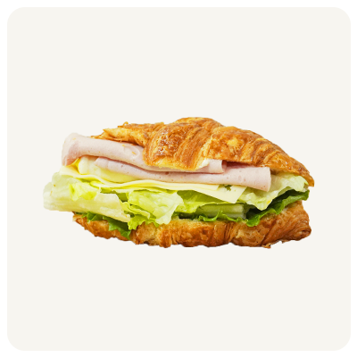 크루아상 샌드위치